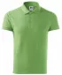 Мъжка тениска с яка MALFINI COTTON 212 ТРЕВИСТО ЗЕЛЕНО