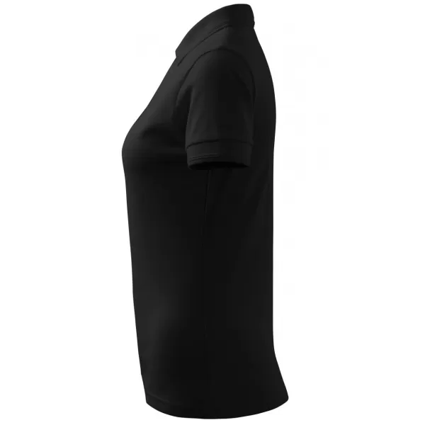  Дамска тениска с яка MALFINI PIQUE POLO 210 ЧЕРЕН 