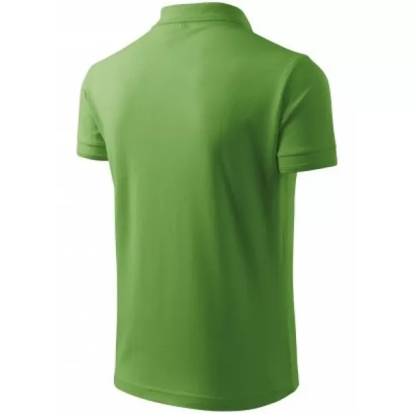  Мъжка тениска с яка MALFINI PIQUE POLO 203 ТРЕВИСТО ЗЕЛЕНО 