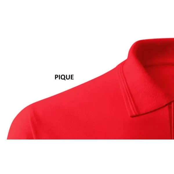  Мъжка тениска с яка MALFINI PIQUE POLO 203 ЧЕРВЕНО 