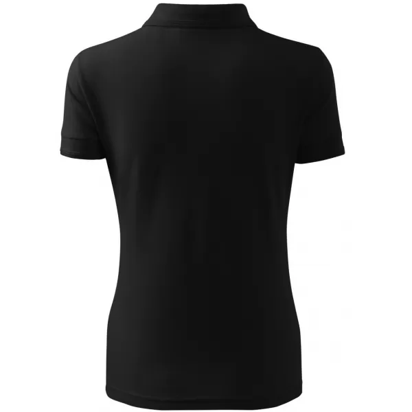  Дамска тениска с яка MALFINI PIQUE POLO 210 ЧЕРЕН 