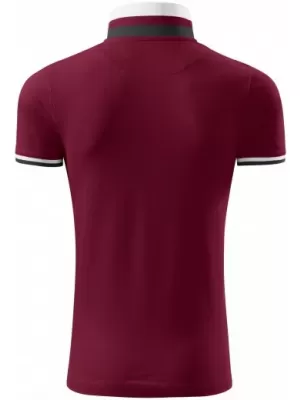 Мъжка тениска с яка MALFINI PREMIUM COLLAR UP 256 ГРАНАТ