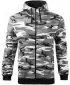 Мъжки суичър MALFINI CAMO ZIPPER C19 КАМУФЛАЖНО СИВО