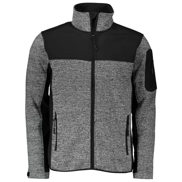  Мъжко софтшел яке/пуловер MALFINI CASUAL 550 KNIT GREY MALFINI PREMIUM 
