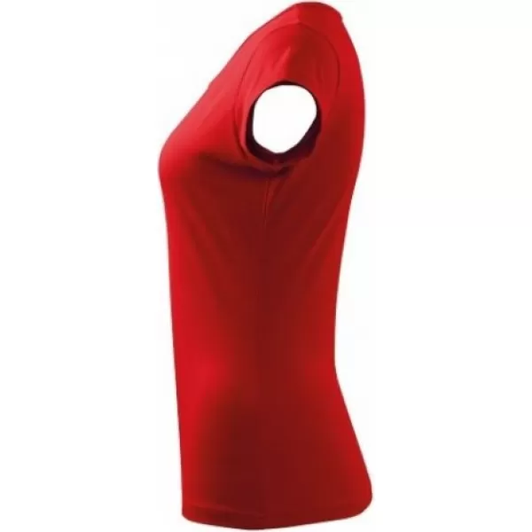  Дамска тениска MALFINI PURE 122 ЧЕРВЕНО 