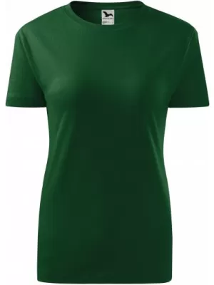 Дамска тениска MALFINI CLASSIC NEW 133 БУТИЛКА ЗЕЛЕНО