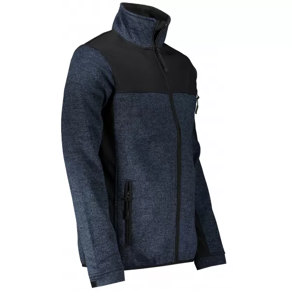  Мъжко софтшел яке/пуловер MALFINI CASUAL 550 KNIT BLUE MALFINI PREMIUM 