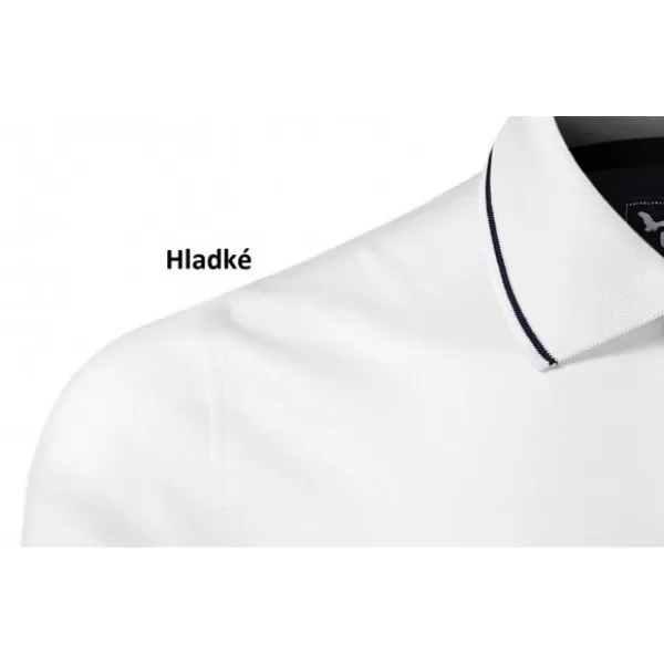  Дамска тениска с яка MALFINI PREMIUM GRAND 269 БЯЛО 