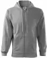 Мъжки суичър MALFINI TRENDY ZIPPER 410 ТЪМНОСИВИ ОТБЛЯСЪЦИ