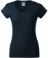 Дамска тениска MALFINI FIT V-NECK 162 МОРСКО СИНЬО
