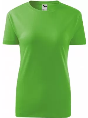 Дамска тениска MALFINI CLASSIC NEW 133 ЯБЪЛКОВО ЗЕЛЕНО