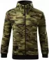 Мъжки суичър MALFINI CAMO ZIPPER C19 КАМУФЛАЖНО ЗЕЛЕНО