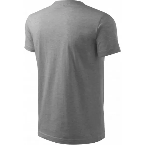 Мъжка тениска MALFINI CLASSIC NEW 132 ТЪМНОСИВИ ОТБЛЯСЪЦИ 