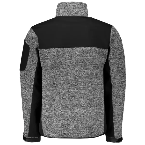  Мъжко софтшел яке/пуловер MALFINI CASUAL 550 KNIT GREY MALFINI PREMIUM 
