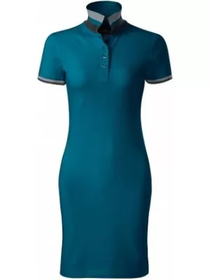 Дамска рокля с яка MALFINI PREMIUM DRESS UP 271 КЕРОСИН