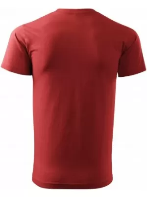 Мъжка тениска MALFINI BASIC 129 БОРДО
