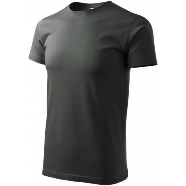  Мъжка тениска MALFINI HEAVY NEW 137 ТЪМЕН ШИСТИ 