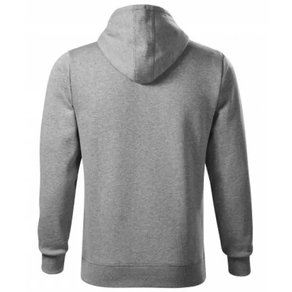  Мъжки суичър MALFINI CAPE 413 ТЪМНОСИВИ ОТБЛЯСЪЦИ 