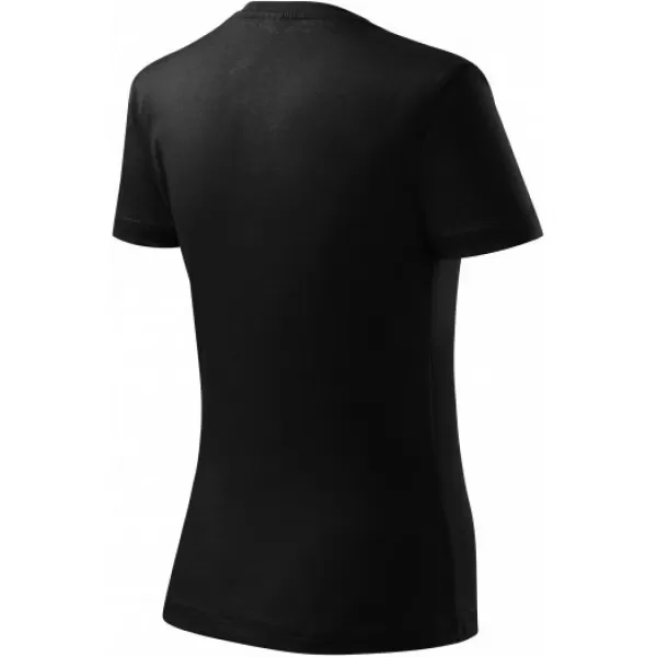  Дамска тениска MALFINI CLASSIC NEW 133 ЧЕРЕН 