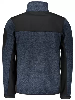 Мъжко софтшел яке/пуловер MALFINI CASUAL 550 KNIT BLUE MALFINI PREMIUM