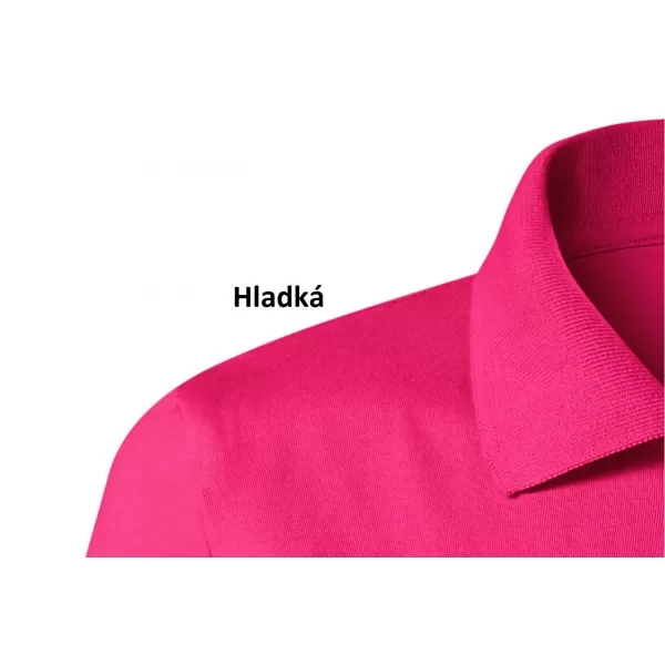  Дамска тениска с яка MALFINI SINGLE J. 223 МАГЕНТА 