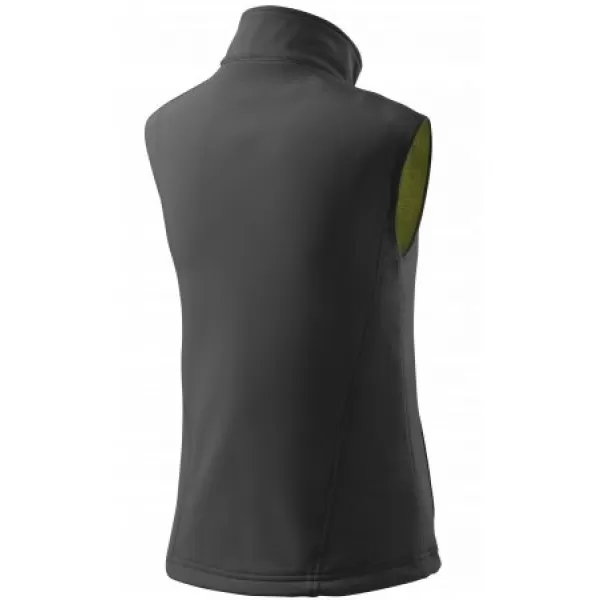  Дамска софтшел жилетка MALFINI VISION 516 СТОМАНЕНО СИВО 