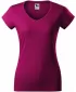 Дамска тениска MALFINI FIT V-NECK 162 ЧЕРВЕНА ФУКСИЯ