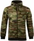 Мъжки суичър MALFINI CAMO ZIPPER C19 КАМУФЛАЖНО КАФЯВО