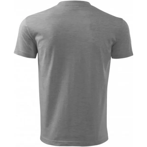  Мъжка тениска MALFINI CLASSIC NEW 132 ТЪМНОСИВИ ОТБЛЯСЪЦИ 