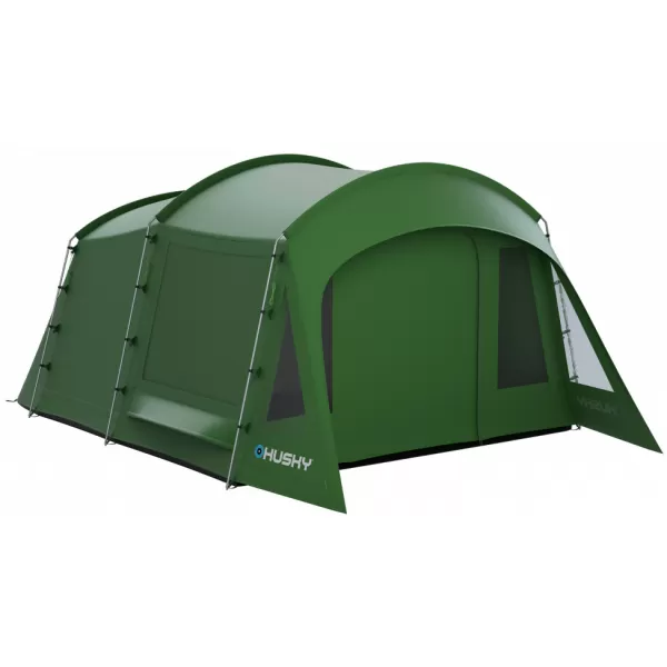  Семейна палатка HUSKY CARAVAN 12 DURAL ЗЕЛЕНО 