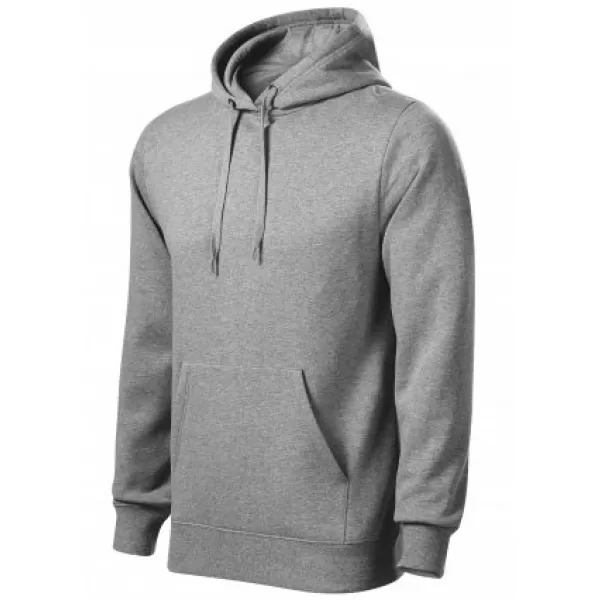  Мъжки суичър MALFINI CAPE 413 ТЪМНОСИВИ ОТБЛЯСЪЦИ 