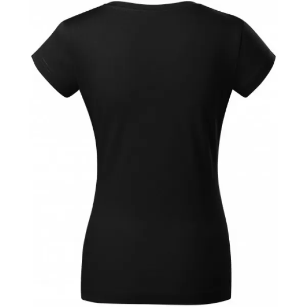 Дамска тениска MALFINI FIT V-NECK 162 ЧЕРЕН 