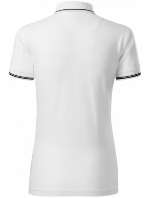 Дамска тениска с яка MALFINI PREMIUM PERFECTION PLAIN 253 БЯЛО