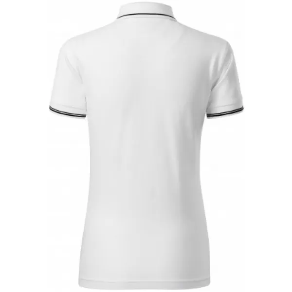  Дамска тениска с яка MALFINI PREMIUM PERFECTION PLAIN 253 БЯЛО 