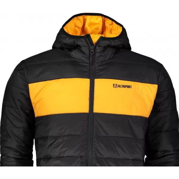  Мъжко яке ALTISPORT GEDON MJCS468 ЧЕРНО И ЖЪЛТО 