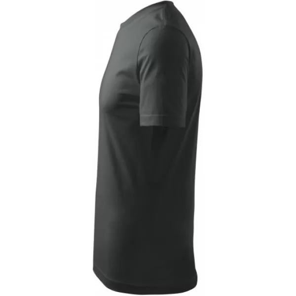  Мъжка тениска MALFINI CLASSIC NEW 132 ТЪМЕН ШИСТИ 