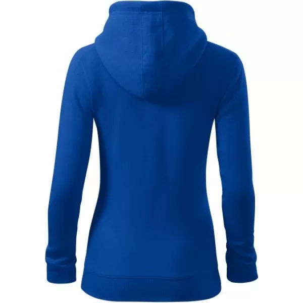 Дамски суичър MALFINI TRENDY ZIPPER 411 КРАЛСКО СИНЬО 