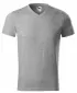 Мъжка тениска MALFINI HEAVY V-NECK 111 ТЪМНОСИВИ ОТБЛЯСЪЦИ