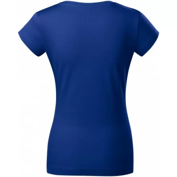  Дамска тениска MALFINI FIT V-NECK 162 КРАЛСКО СИНЬО 