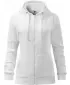 Дамски суичър MALFINI TRENDY ZIPPER 411 БЯЛО