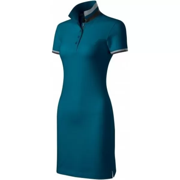  Дамска рокля с яка MALFINI PREMIUM DRESS UP 271 КЕРОСИН 
