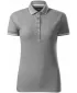 Дамска тениска с яка MALFINI PREMIUM PERFECTION PLAIN 253 ТЪМНОСИВИ ОТБЛЯСЪЦИ