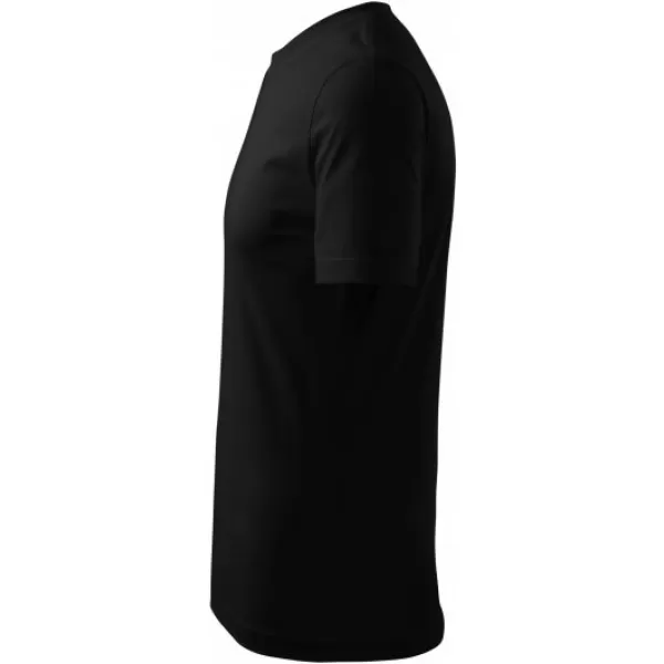 Мъжка тениска MALFINI CLASSIC NEW 132 ЧЕРЕН 