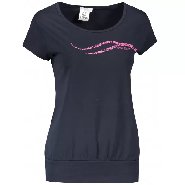  Dámské triko ALTISPORT CARRYOVER ALW001120 NAVY 