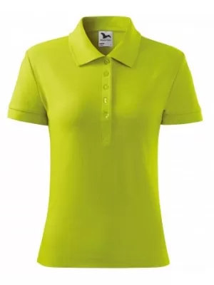 Дамска тениска с яка MALFINI COTTON 213 ВАР