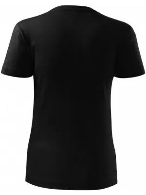Дамска тениска MALFINI CLASSIC NEW 133 ЧЕРЕН