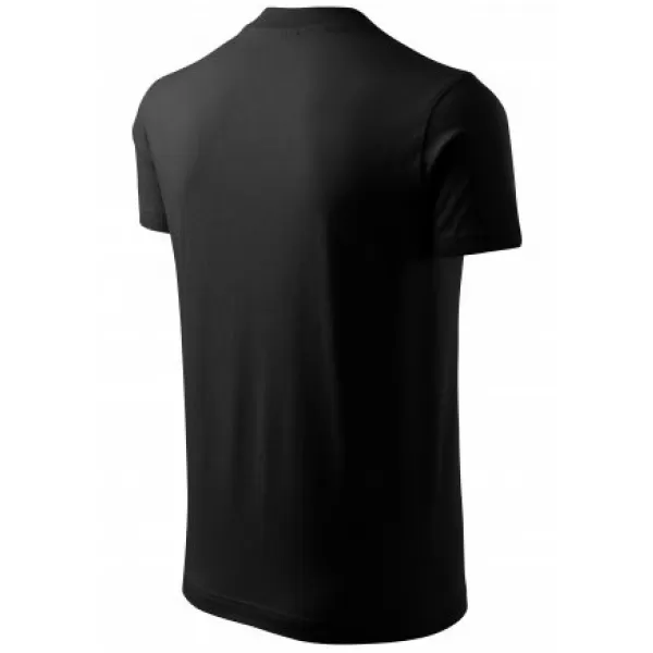  Мъжка тениска MALFINI V-NECK 102 ЧЕРЕН 