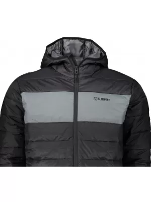 Мъжко яке ALTISPORT GEDON MJCS468 ЧЕРНО СИВО
