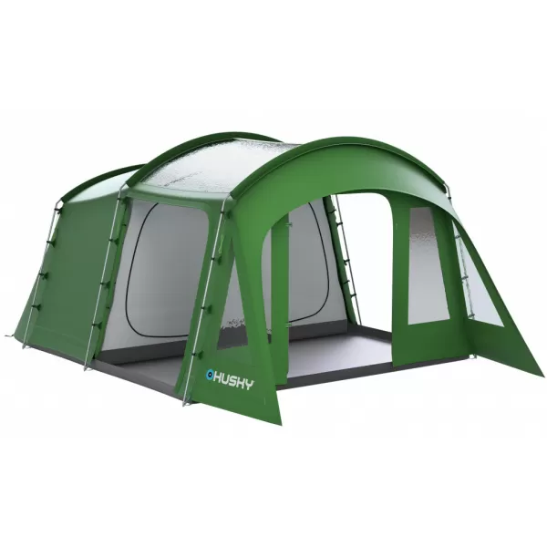  Семейна палатка HUSKY CARAVAN 12 DURAL ЗЕЛЕНО 