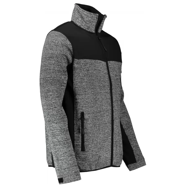  Мъжко софтшел яке/пуловер MALFINI CASUAL 550 KNIT GREY MALFINI PREMIUM 